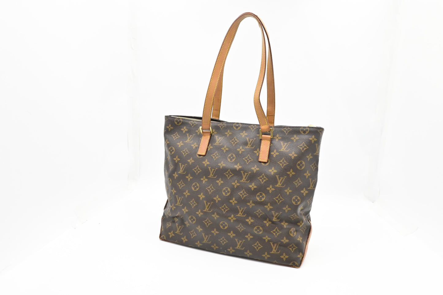 Louis Vuitton Cabas Mezzo Monogram Canvas Handbag