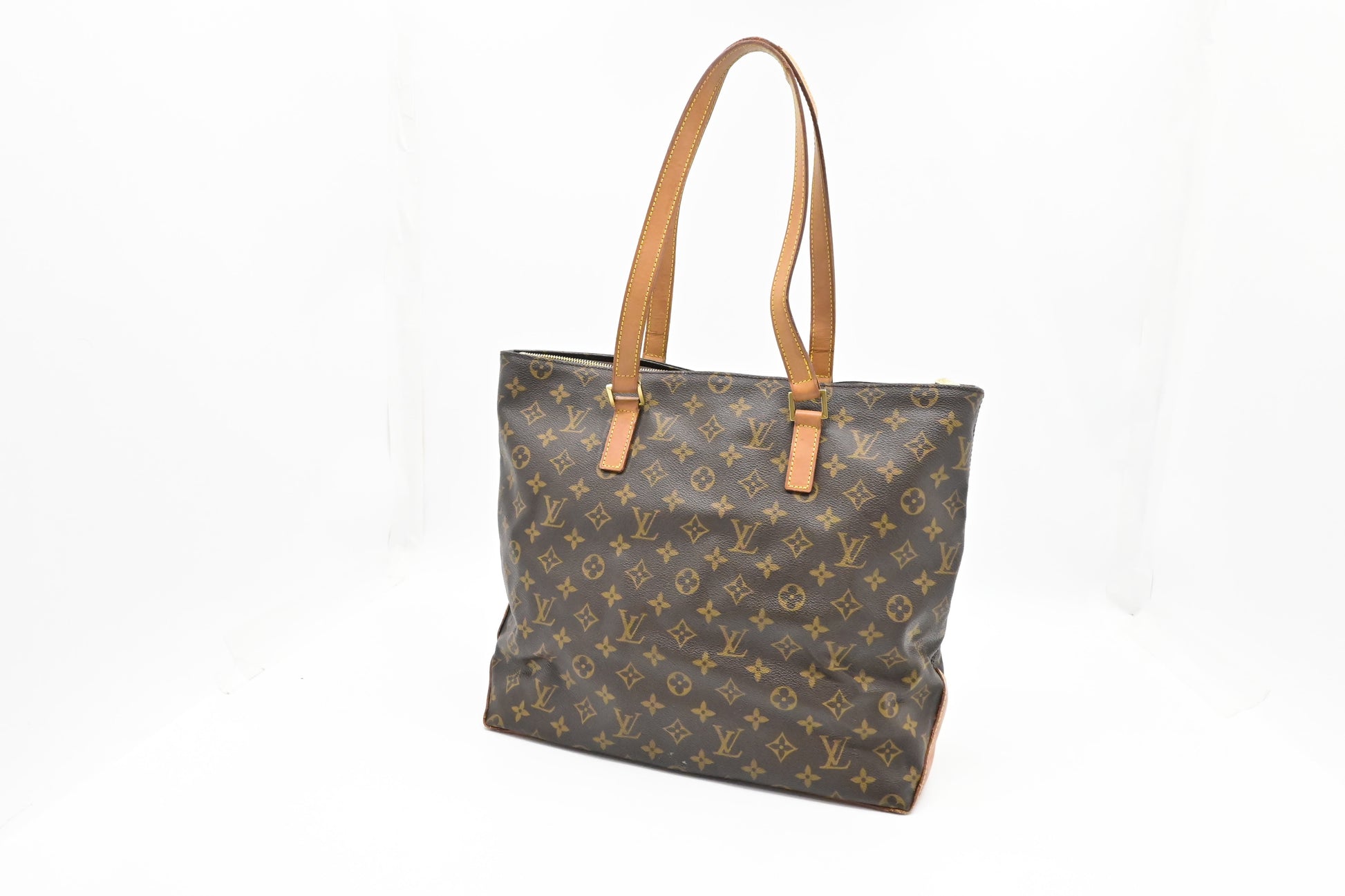 Louis Vuitton Cabas Mezzo Monogram Canvas Handbag
