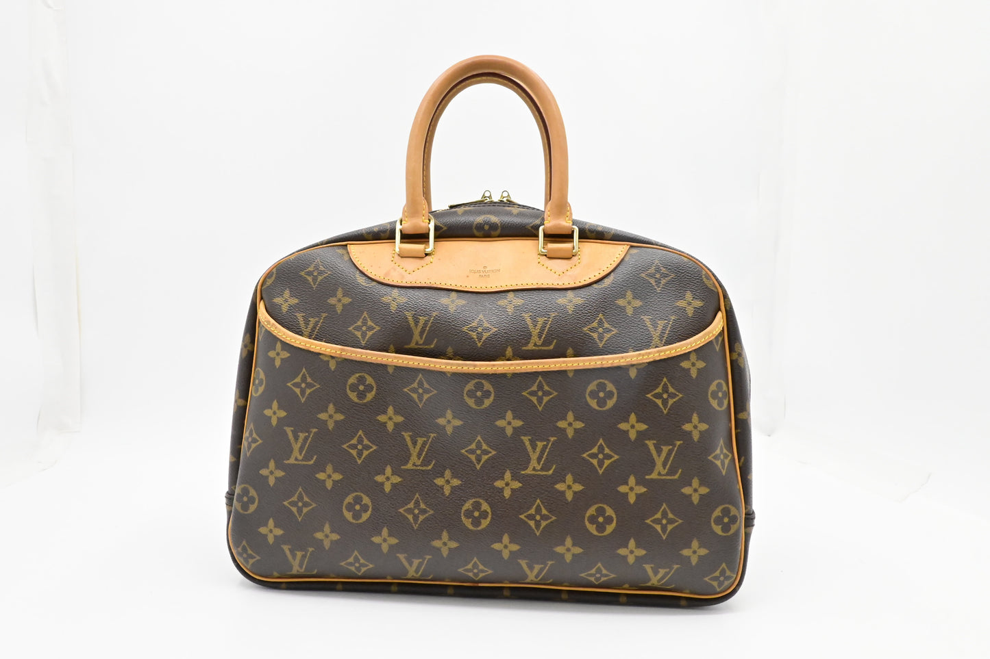 Louis Vuitton Deauville Monogram Canvas Handbag Monogram Canvas