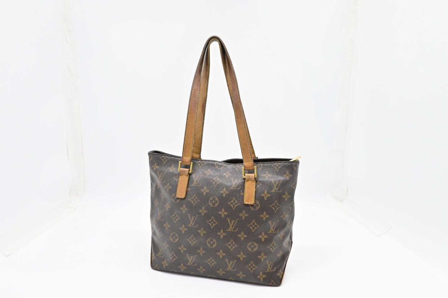 Louis Vuitton Cabas Piano Monogram Canvas Handbag Canvas 1