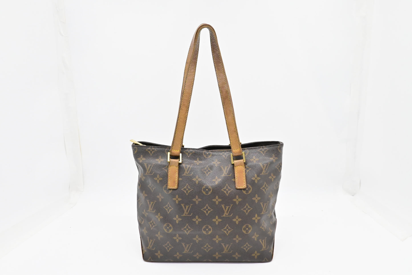 Louis Vuitton Cabas Piano Monogram Canvas Handbag Canvas 1