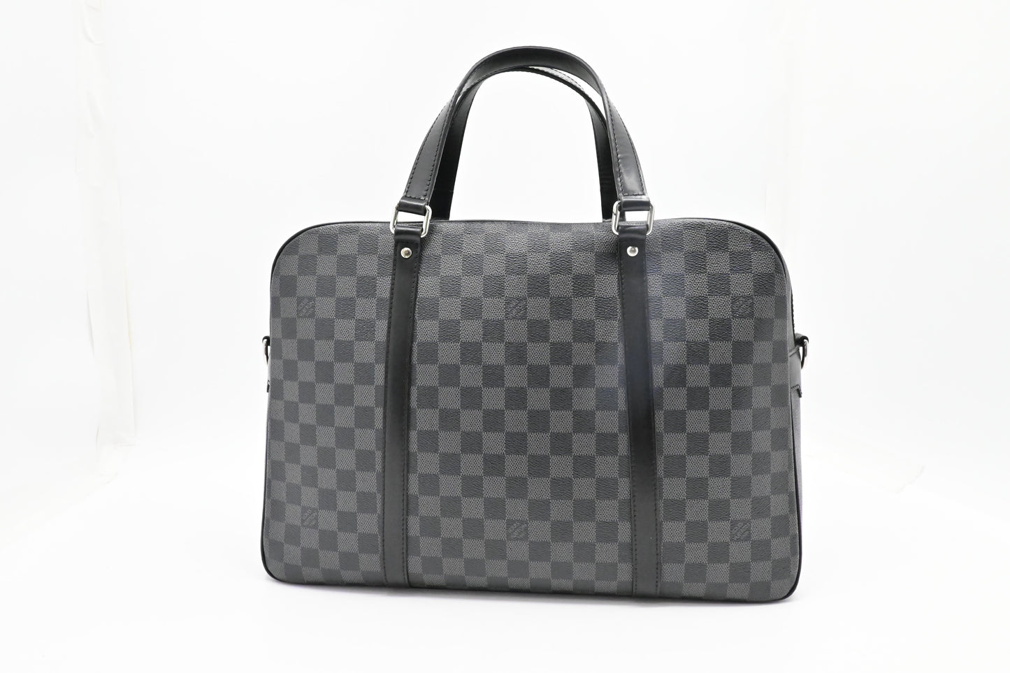 Louis Vuitton Jorn Graphite Damier Canvas Handbag