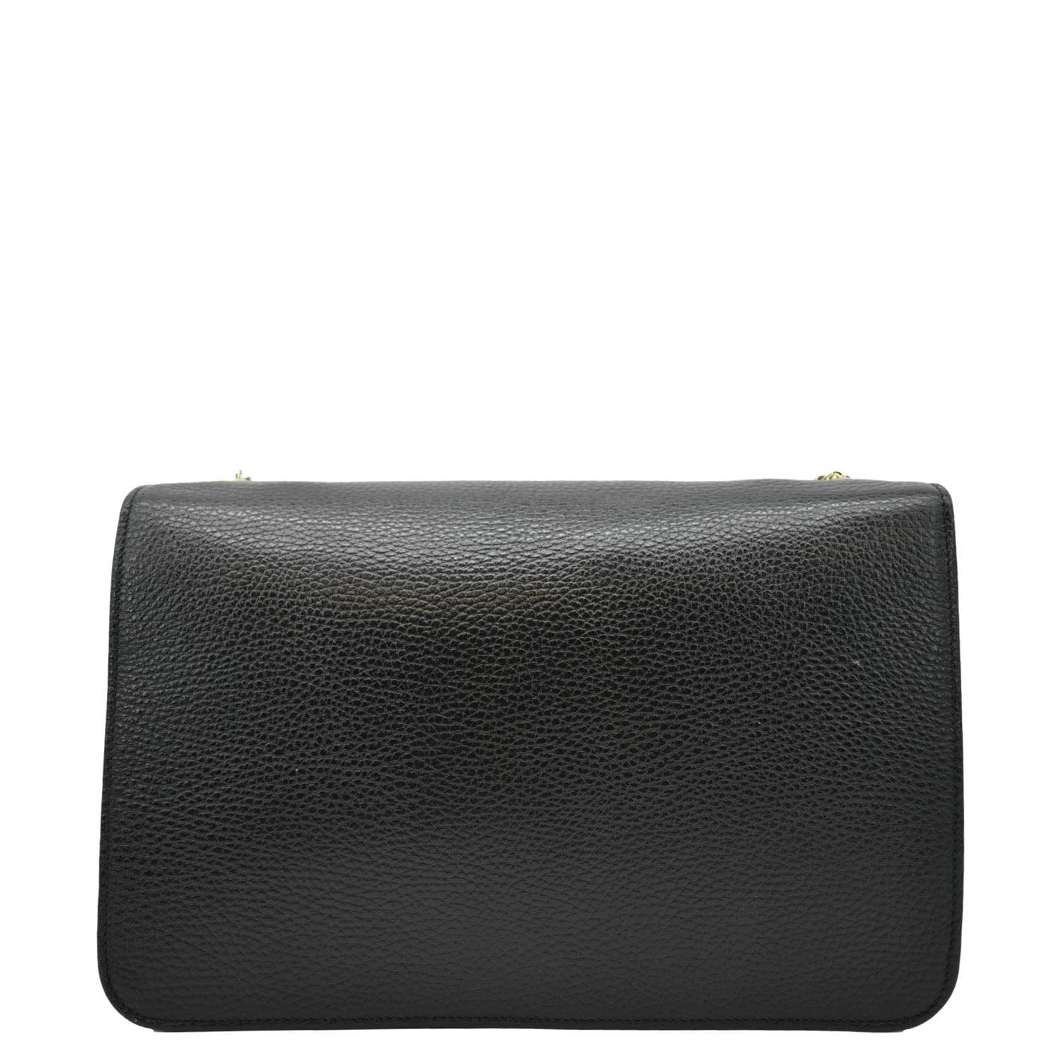 Gucci Interlocking Crossbody Bag Leather Black Interlocking 510303
