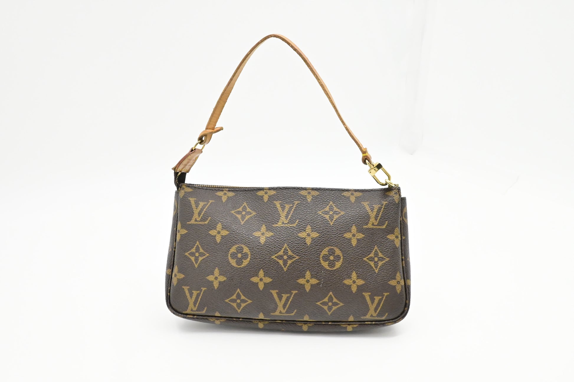 Louis Vuitton Pochette Accessoires Monogram Canvas Clutch Bag Canvas 5
