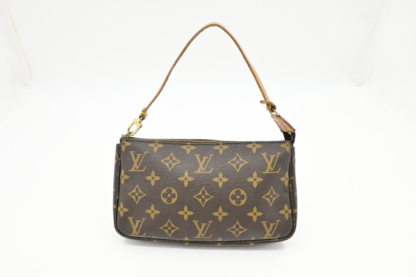 Louis Vuitton Pochette Accessoires Monogram Canvas Clutch Bag Canvas 5