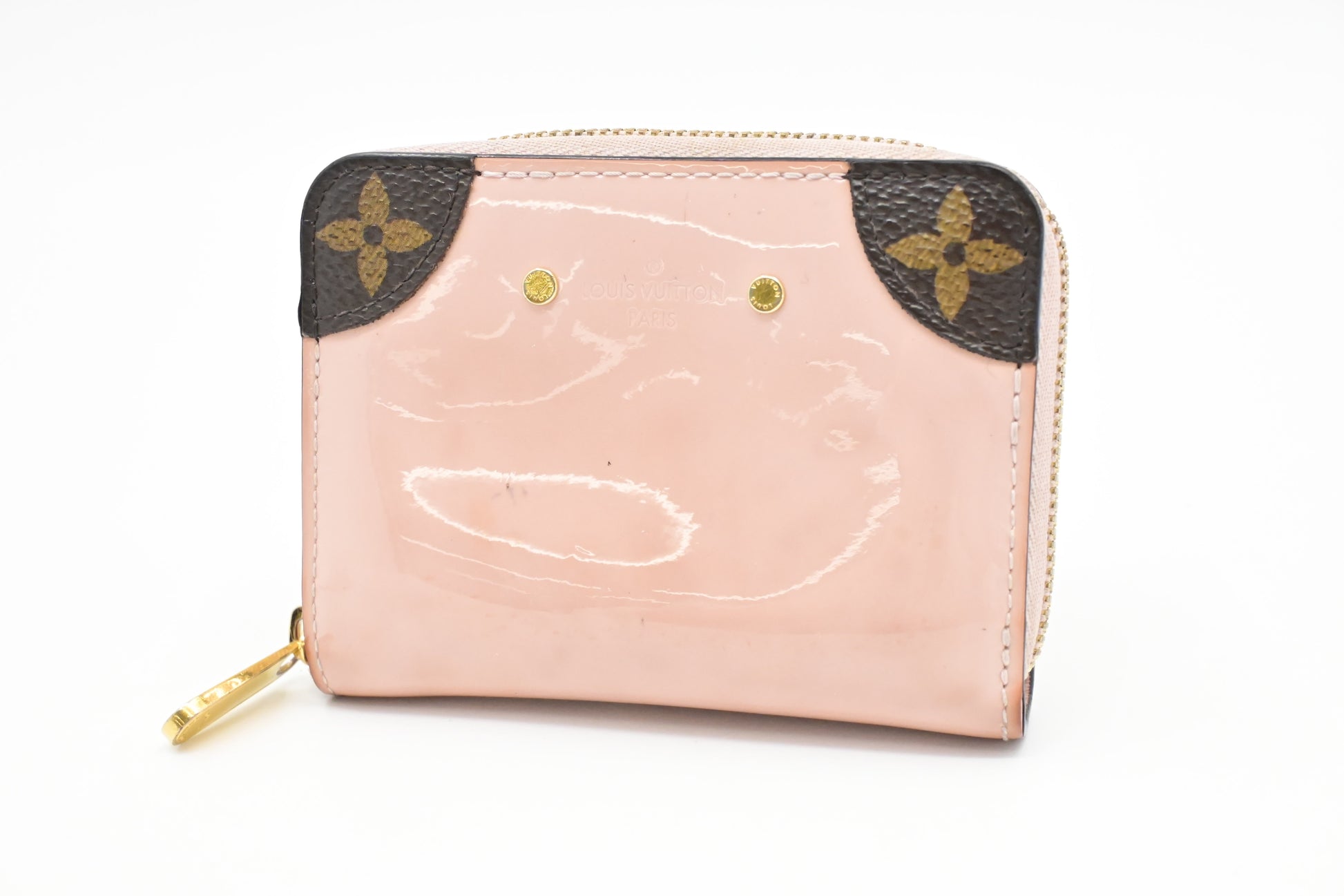 Louis Vuitton Coin Vernis Leather Pink Handbag