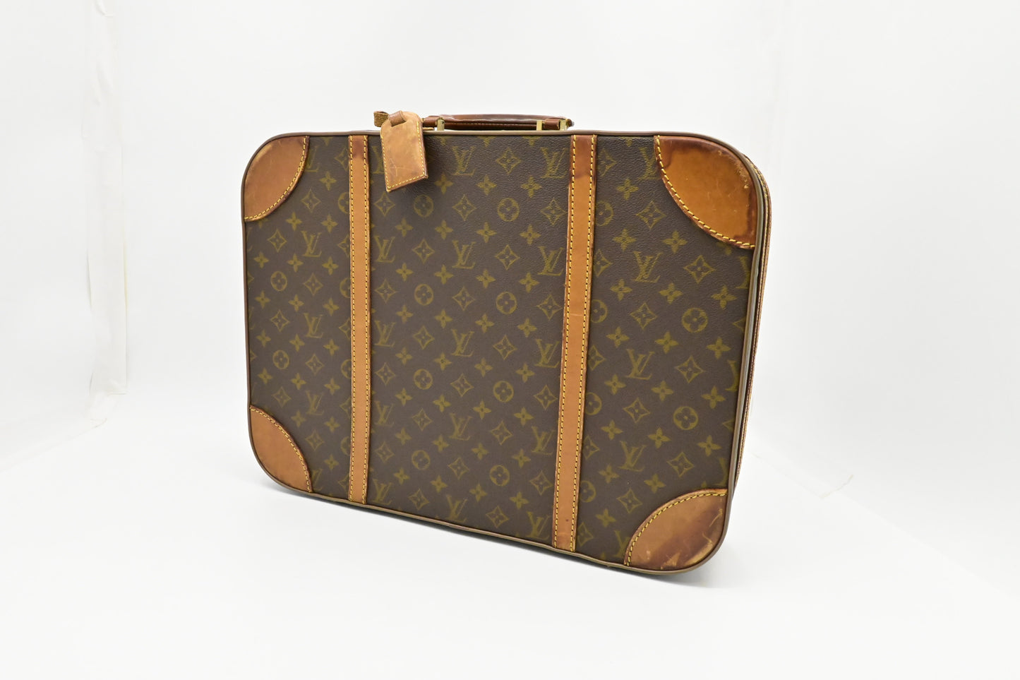 Louis Vuitton Stratos 50 Monogram Canvas Handbag