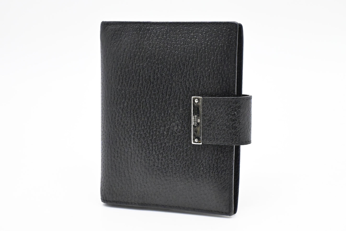 Gucci Agenda Leather Black Travel Bag