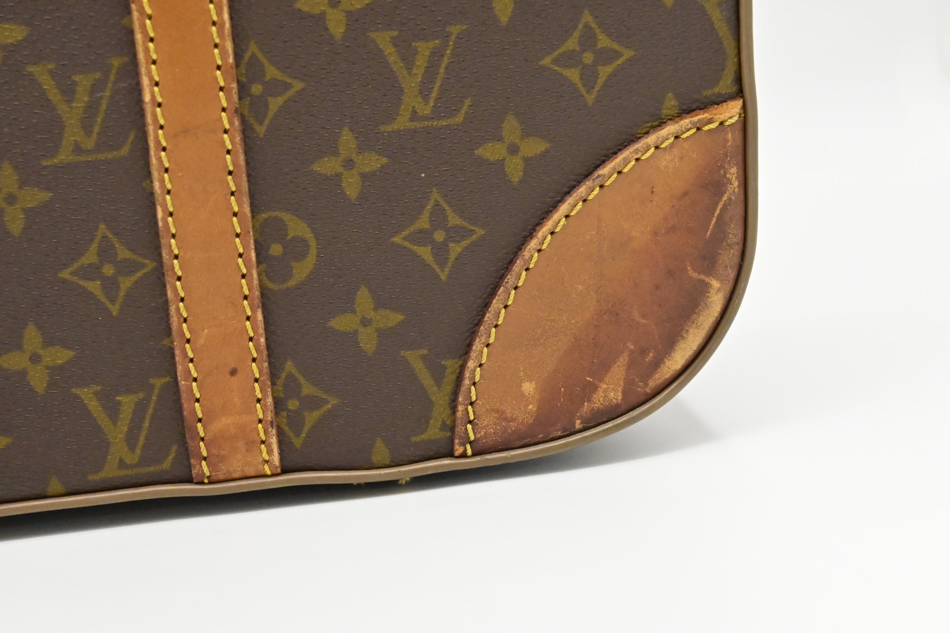 Louis Vuitton Stratos 50 Monogram Canvas Handbag