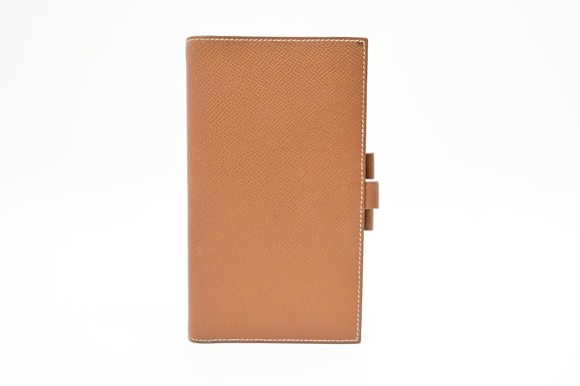 Hermes Vision Agenda In Handbag Leather Brown Travel Bag