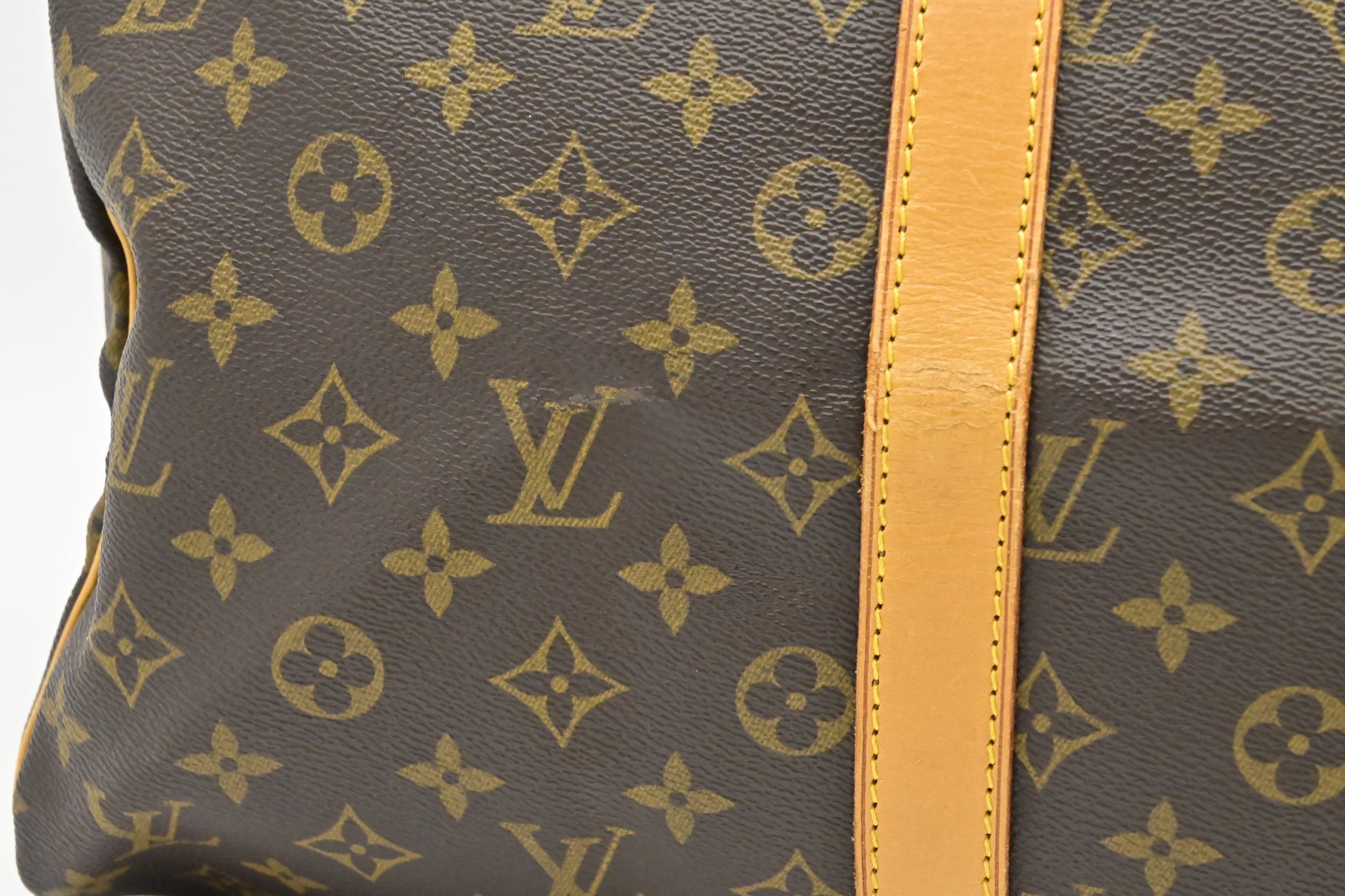 Louis Vuitton Keepall 45 Monogram Canvas Travel Bag Canvas 7