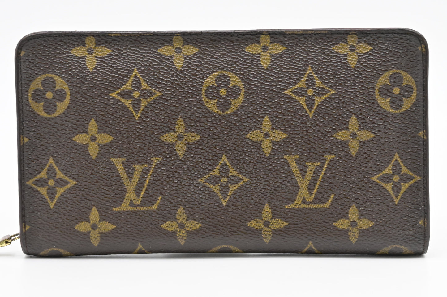 Louis Vuitton Zippy Monogram Canvas Wallet Case Canvas 3