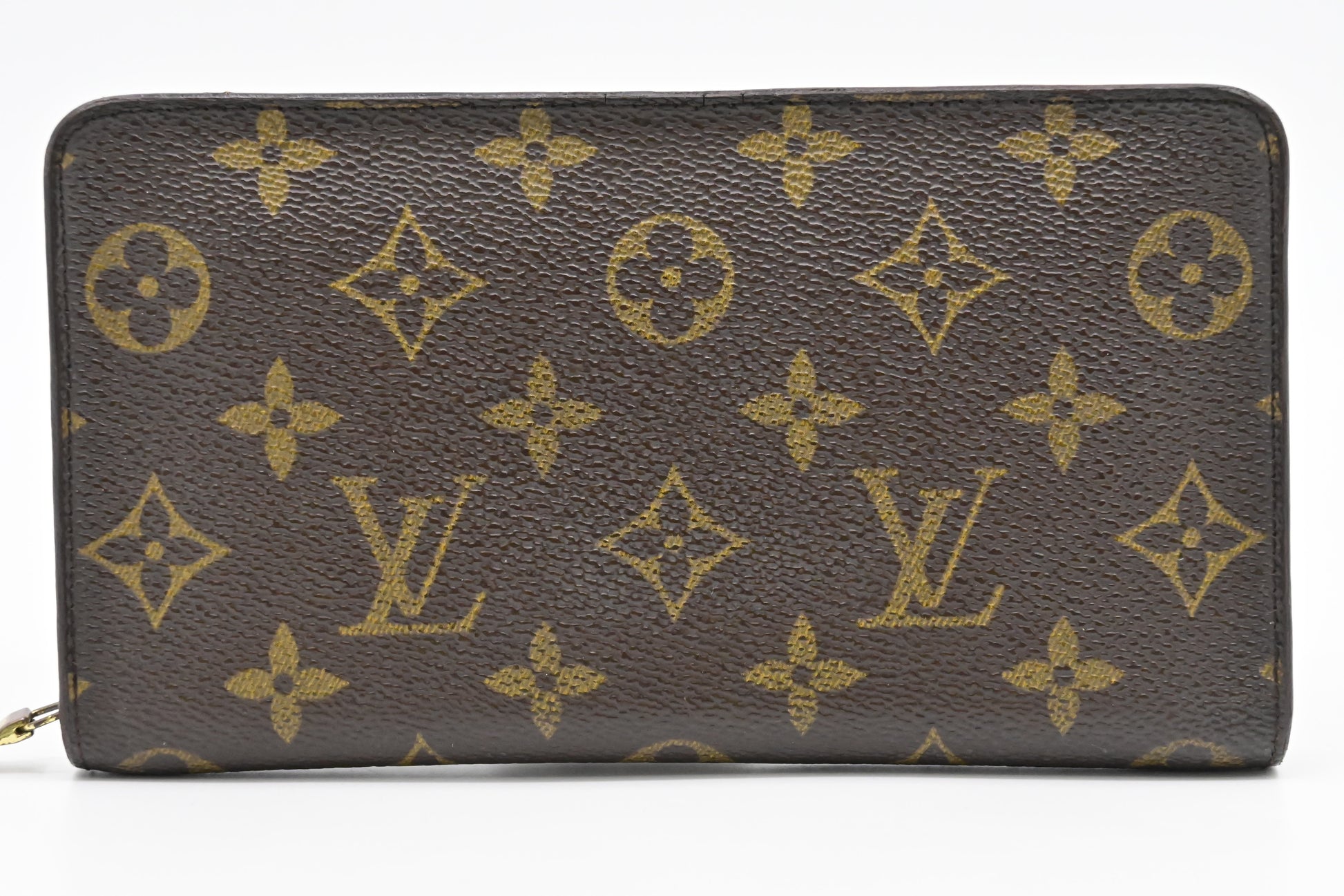 Louis Vuitton Zippy Monogram Canvas Wallet Case Canvas 3