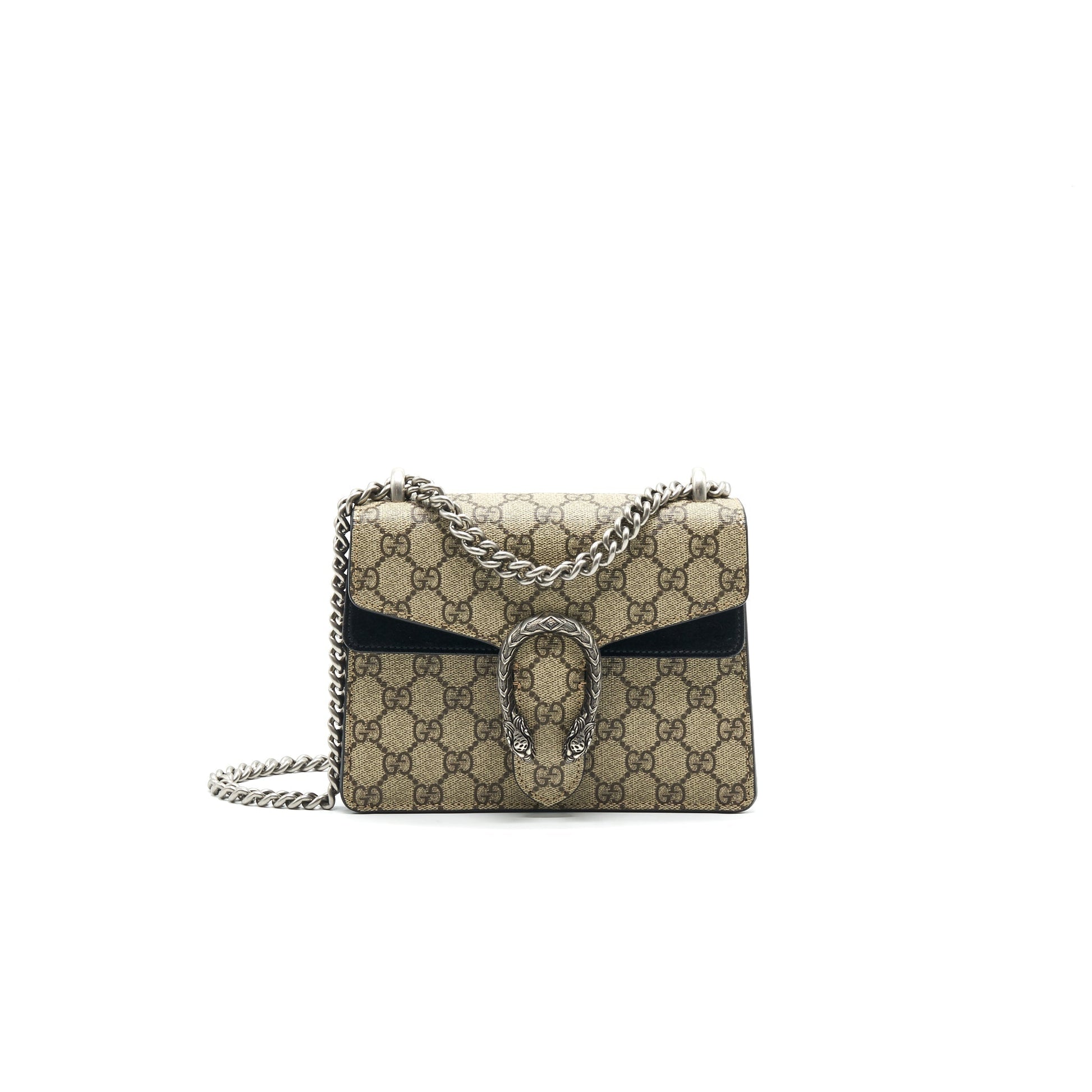Gucci Supreme Bag Black Mini Travel Bag