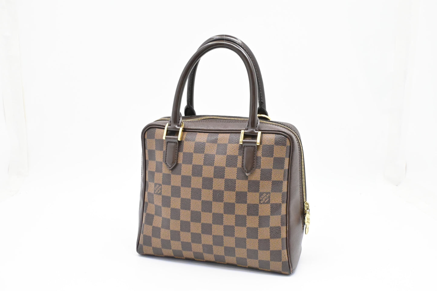 Louis Vuitton Brera Ebene Damier Canvas Handbag