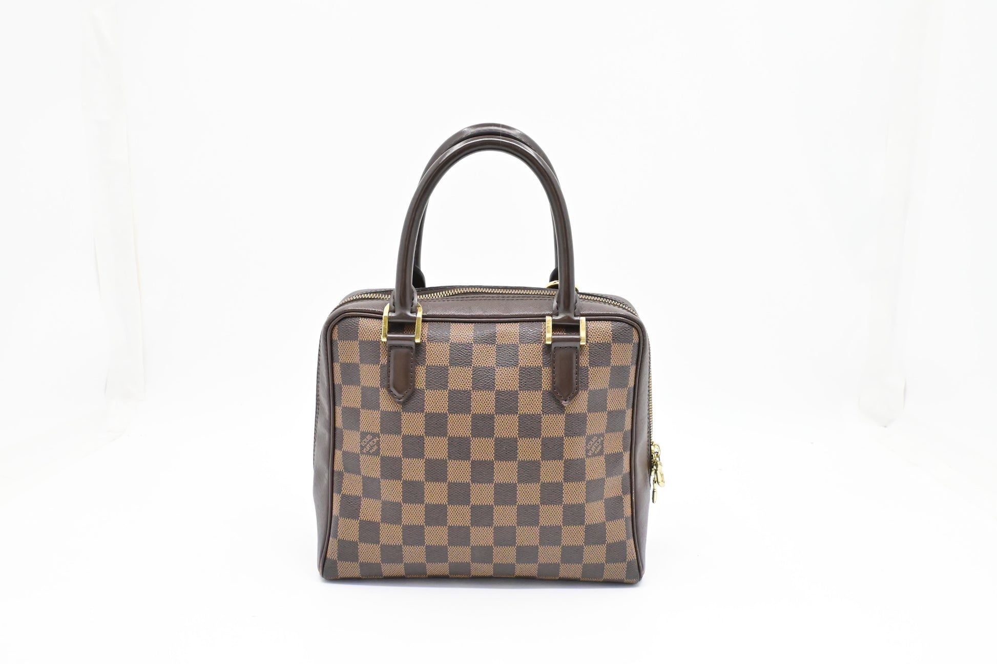 Louis Vuitton Brera Ebene Damier Canvas Handbag