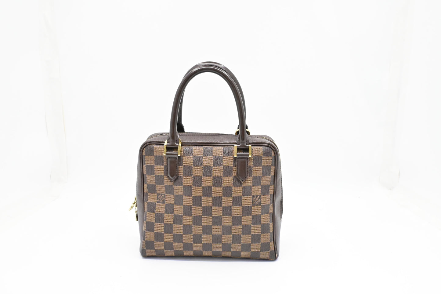 Louis Vuitton Brera Ebene Damier Canvas Handbag