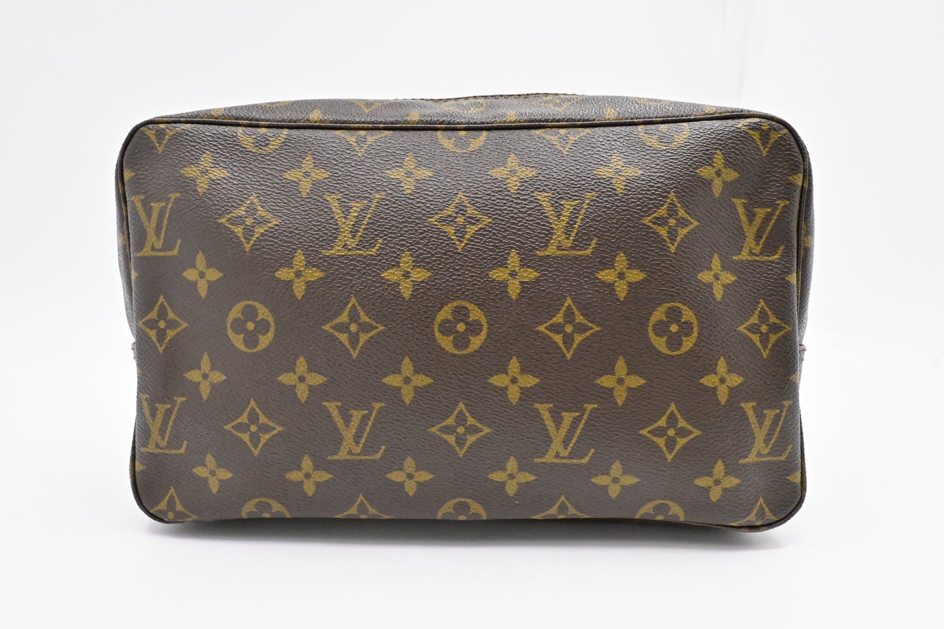 Louis Vuitton Trousse 28 Monogram Canvas Handbag Canvas 7