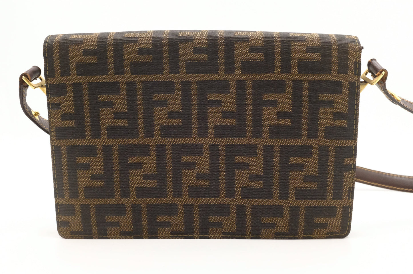 Fendi Shoulder Bag In Zucca Canvas Zucca Canvas 2