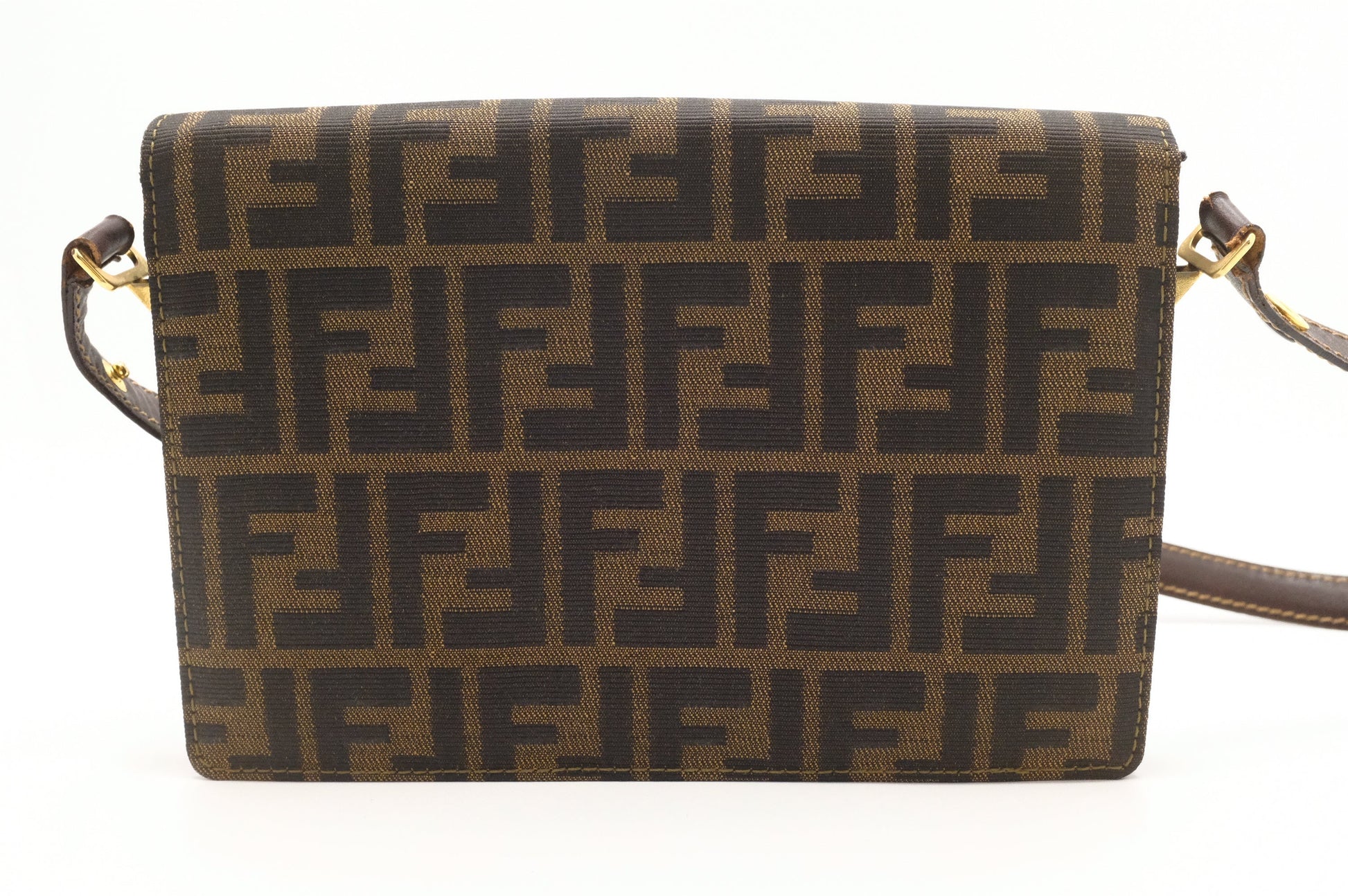 Fendi Shoulder Bag In Zucca Canvas Zucca Canvas 2
