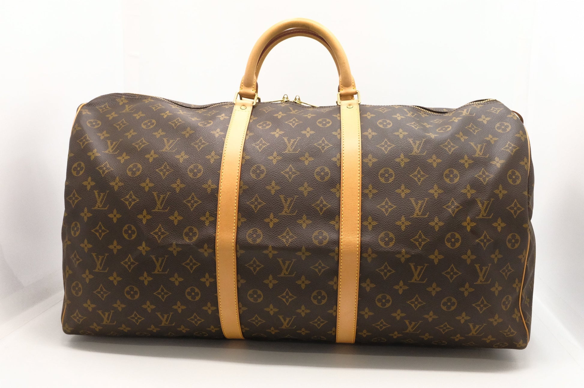 Louis Vuitton Keepall 60 Monogram Canvas Travel Bag