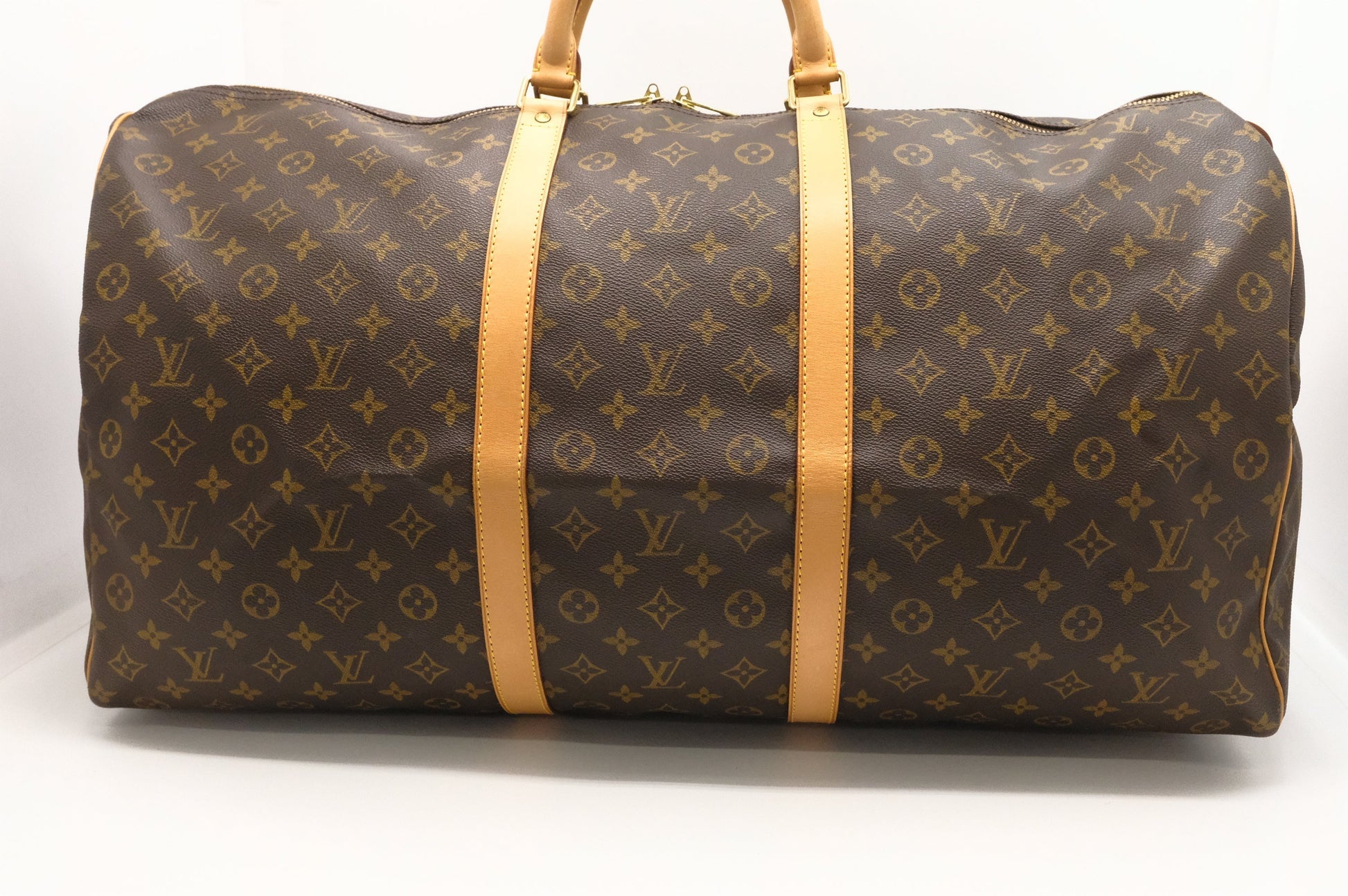 Louis Vuitton Keepall 60 Monogram Canvas Travel Bag