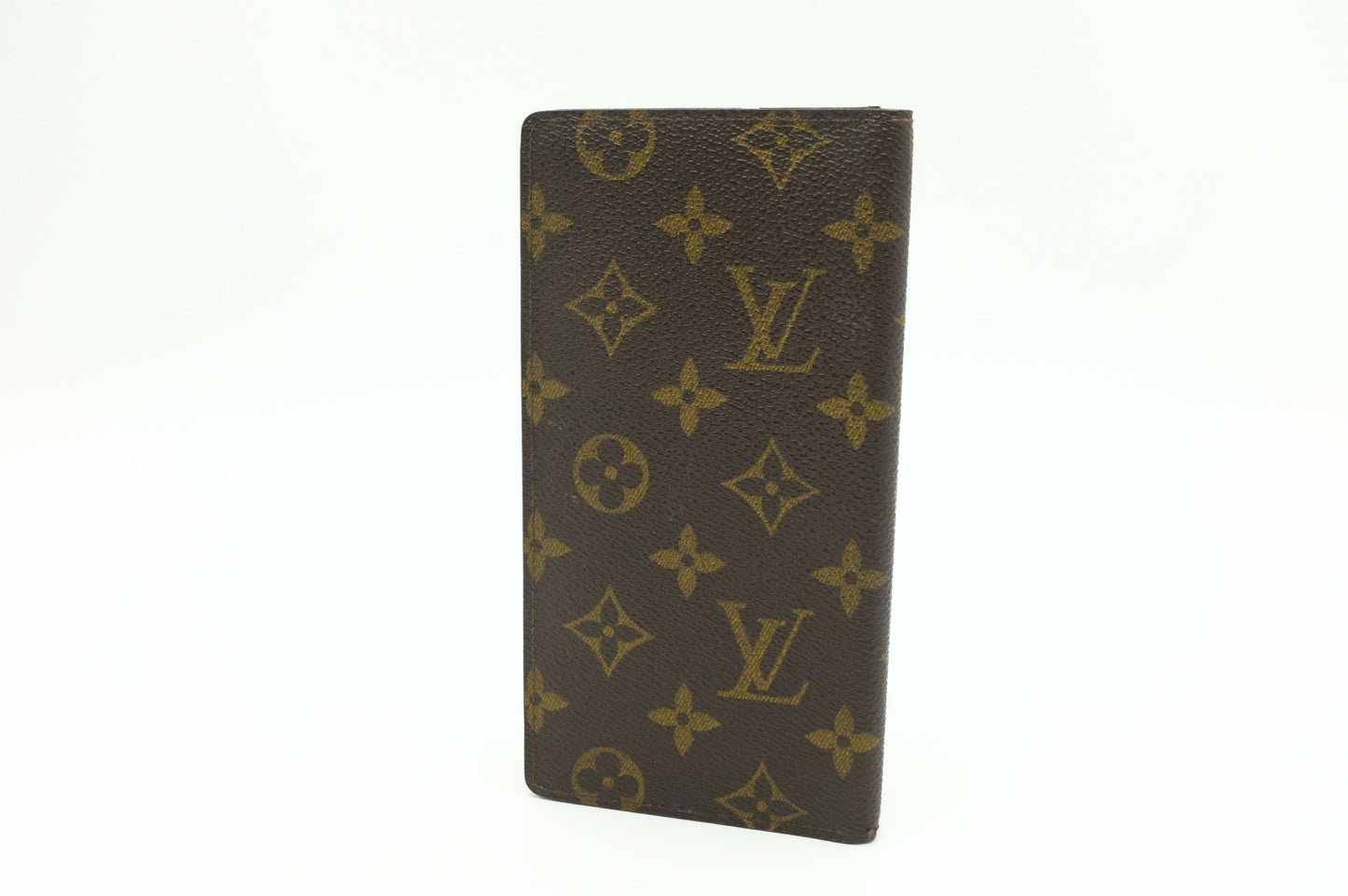 Louis Vuitton Checkbook Holder Monogram Canvas Handbag