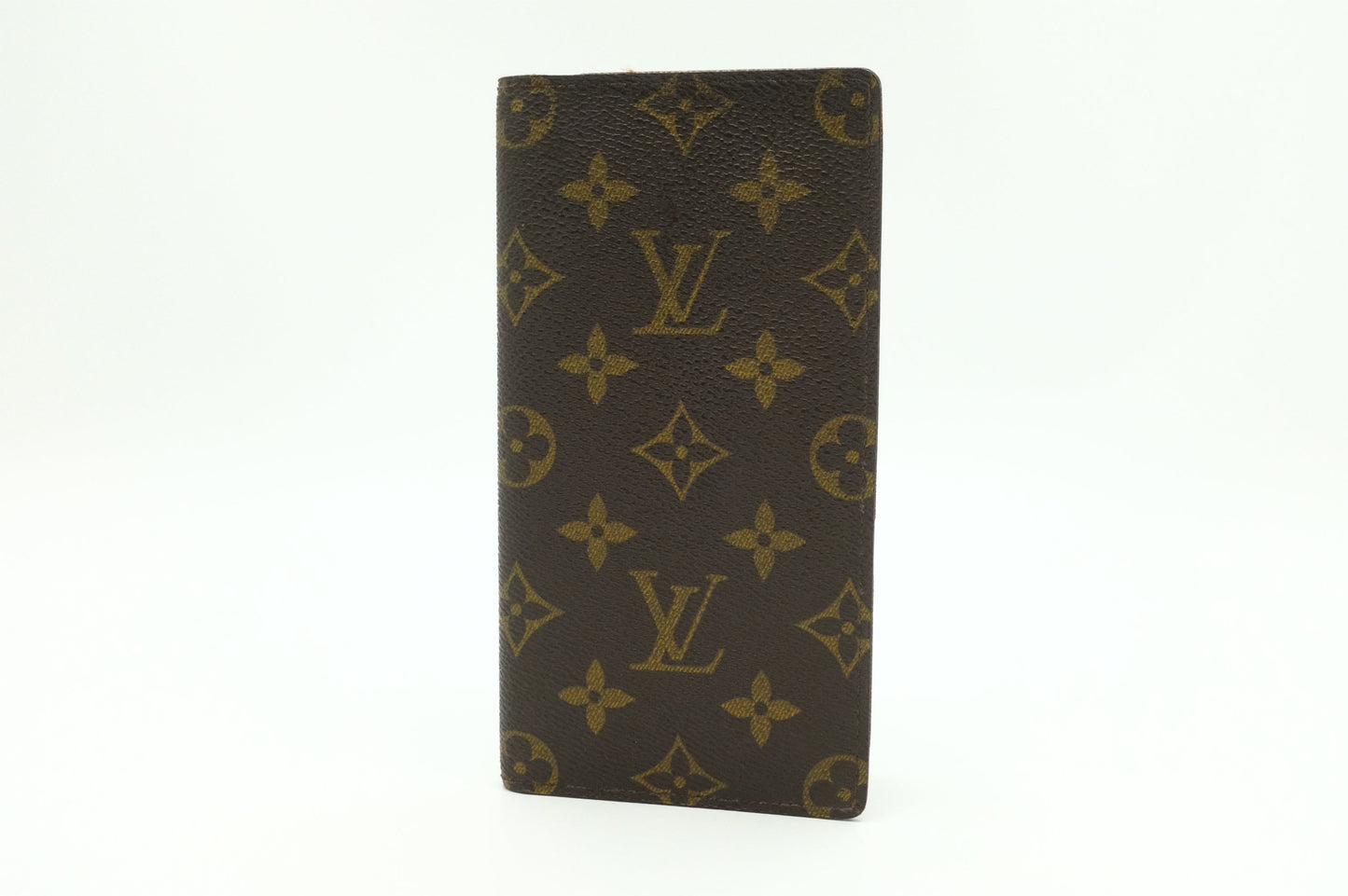 Louis Vuitton Checkbook Holder Monogram Canvas Handbag