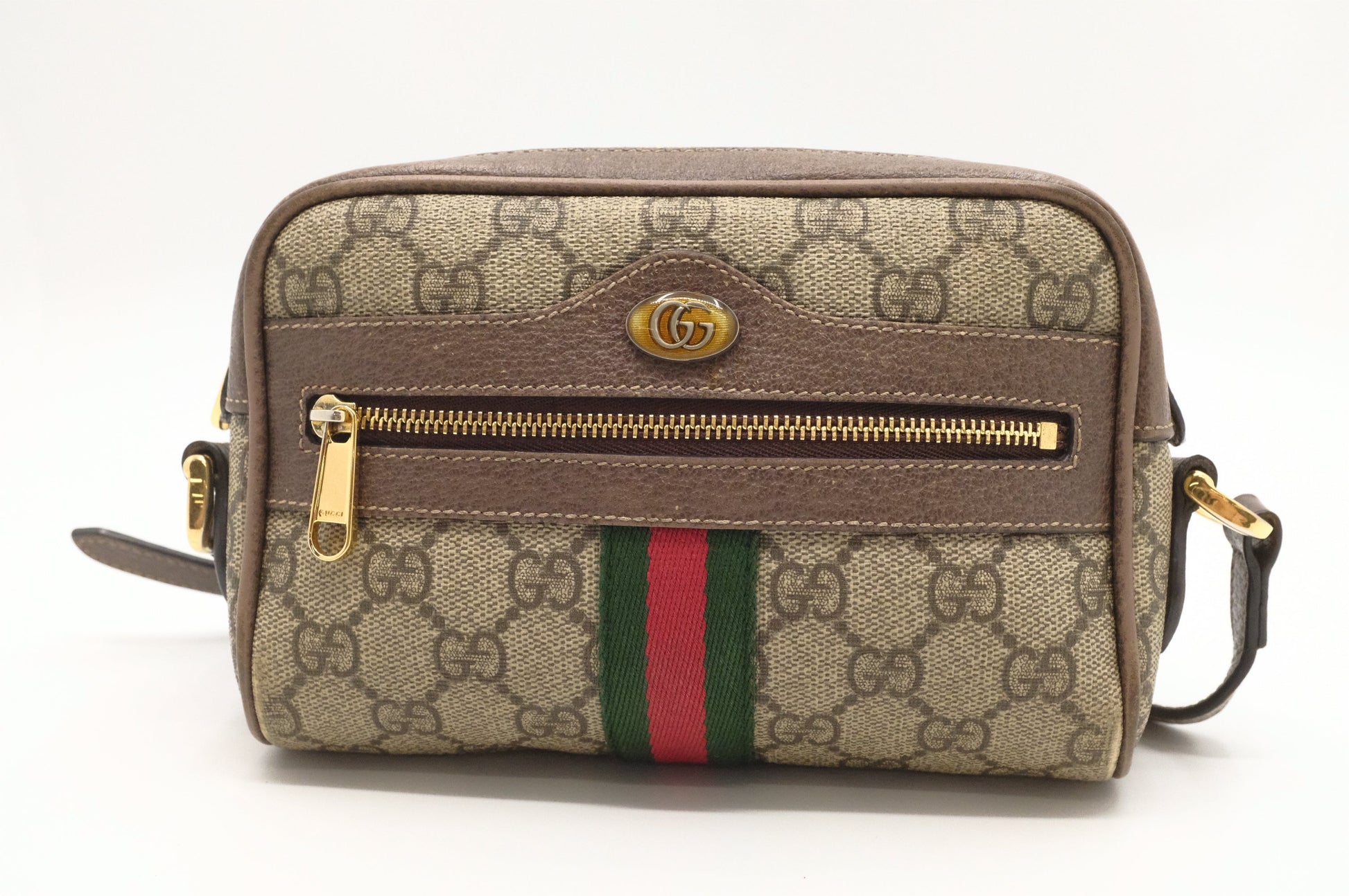 Gucci GG Supreme Canvas Crossbody Bag Supreme Canvas