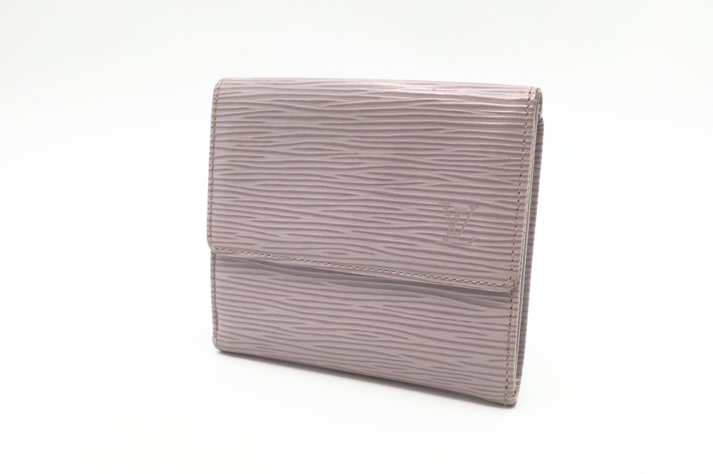 Louis Vuitton Elise Lilac Epi Leather Wallet Case