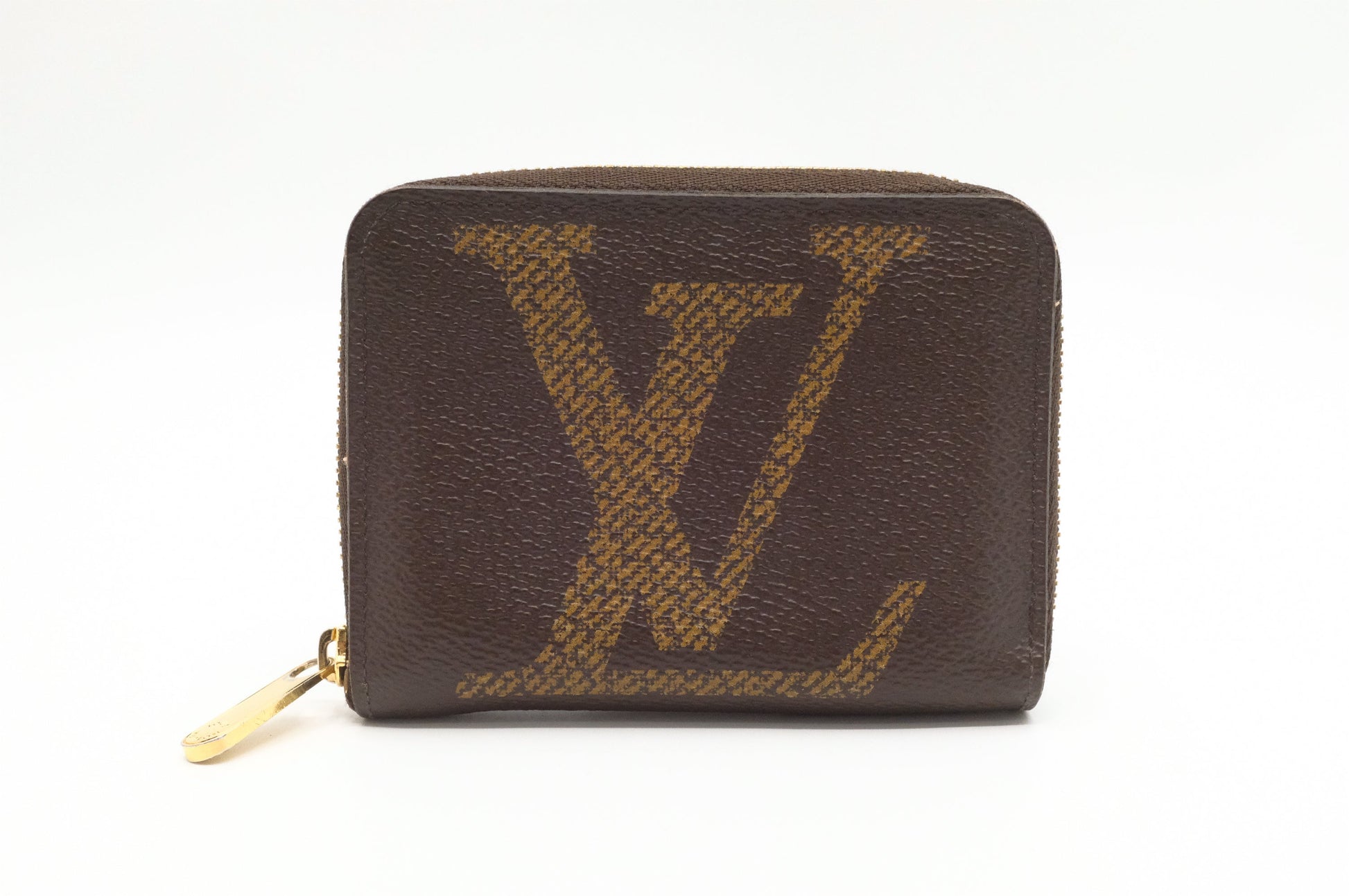 Louis Vuitton Compact Zippy Giant Monogram Canvas Handbag