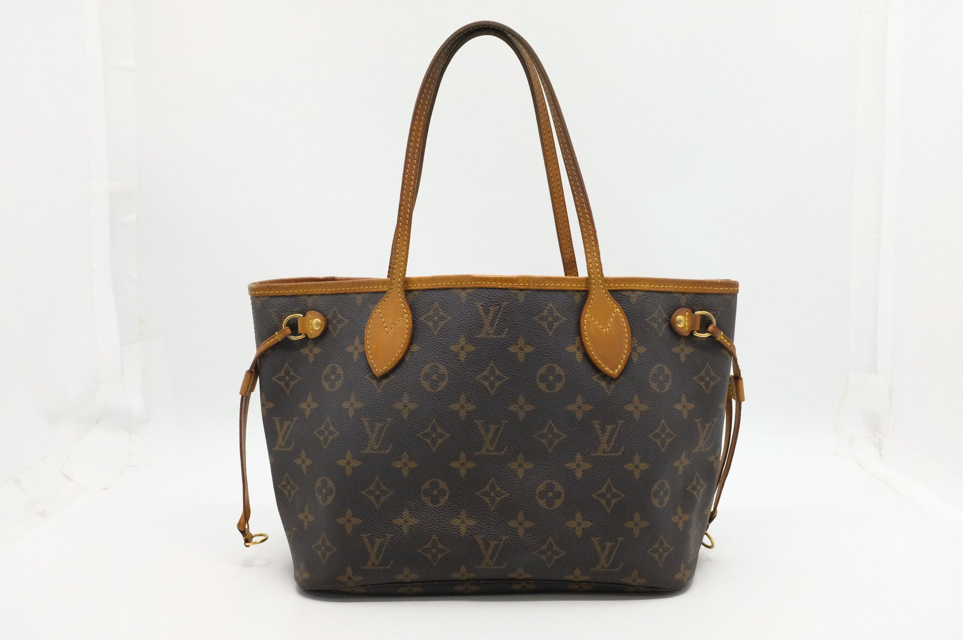 Louis Vuitton Neverfull PM Monogram Canvas Tote Bag Canvas 2