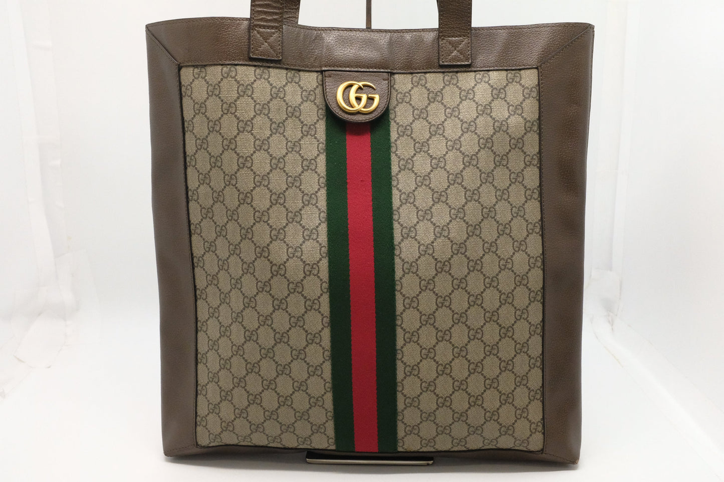 Gucci GG Supreme Canvas Tote Bag 10