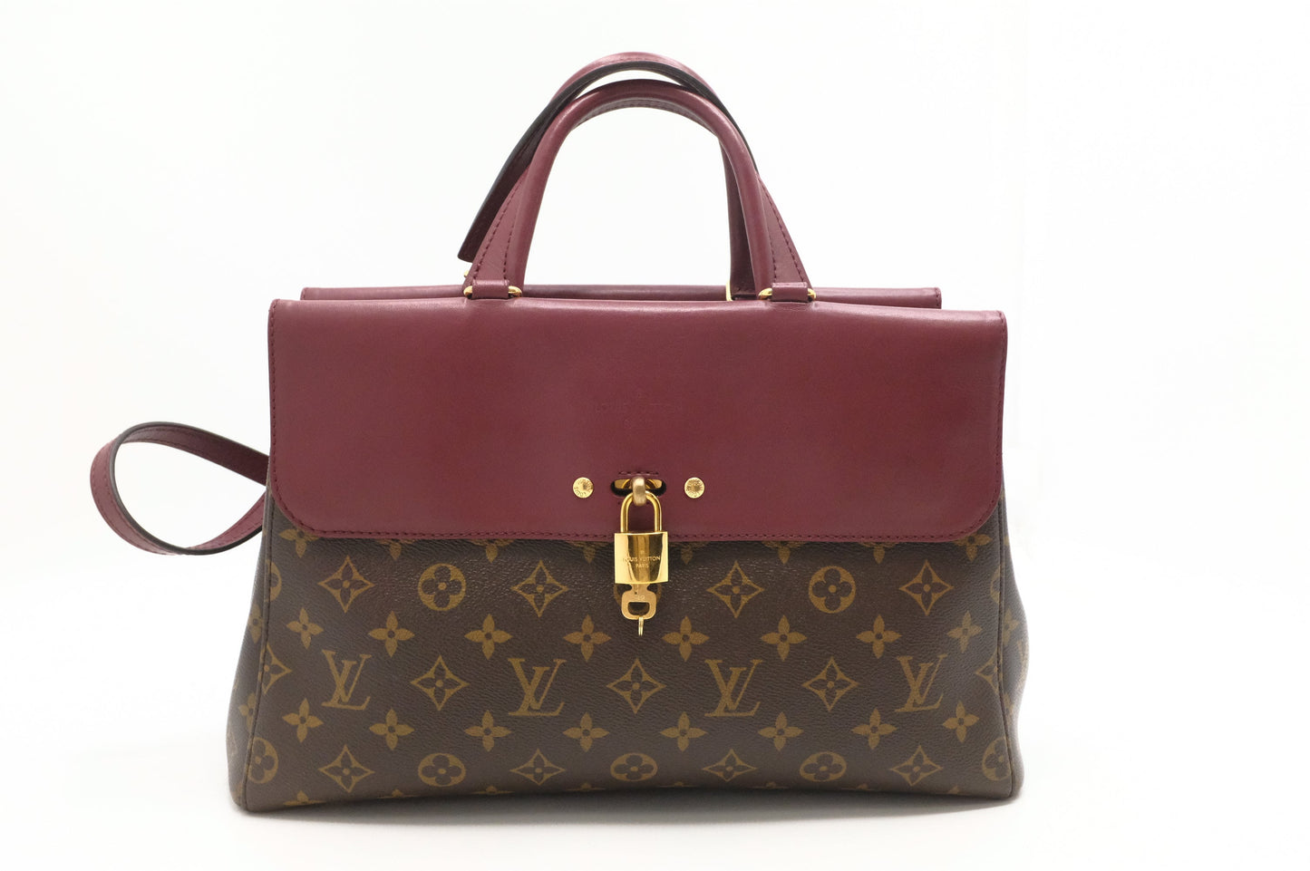 Louis Vuitton Venus Raisin Monogram Canvas Leather Handbag