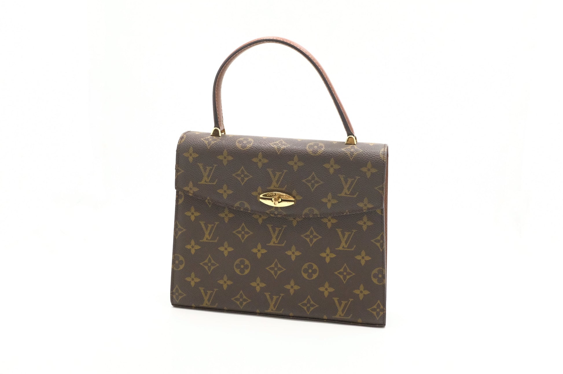 Louis Vuitton Malesherbes Monogram Canvas Handbag