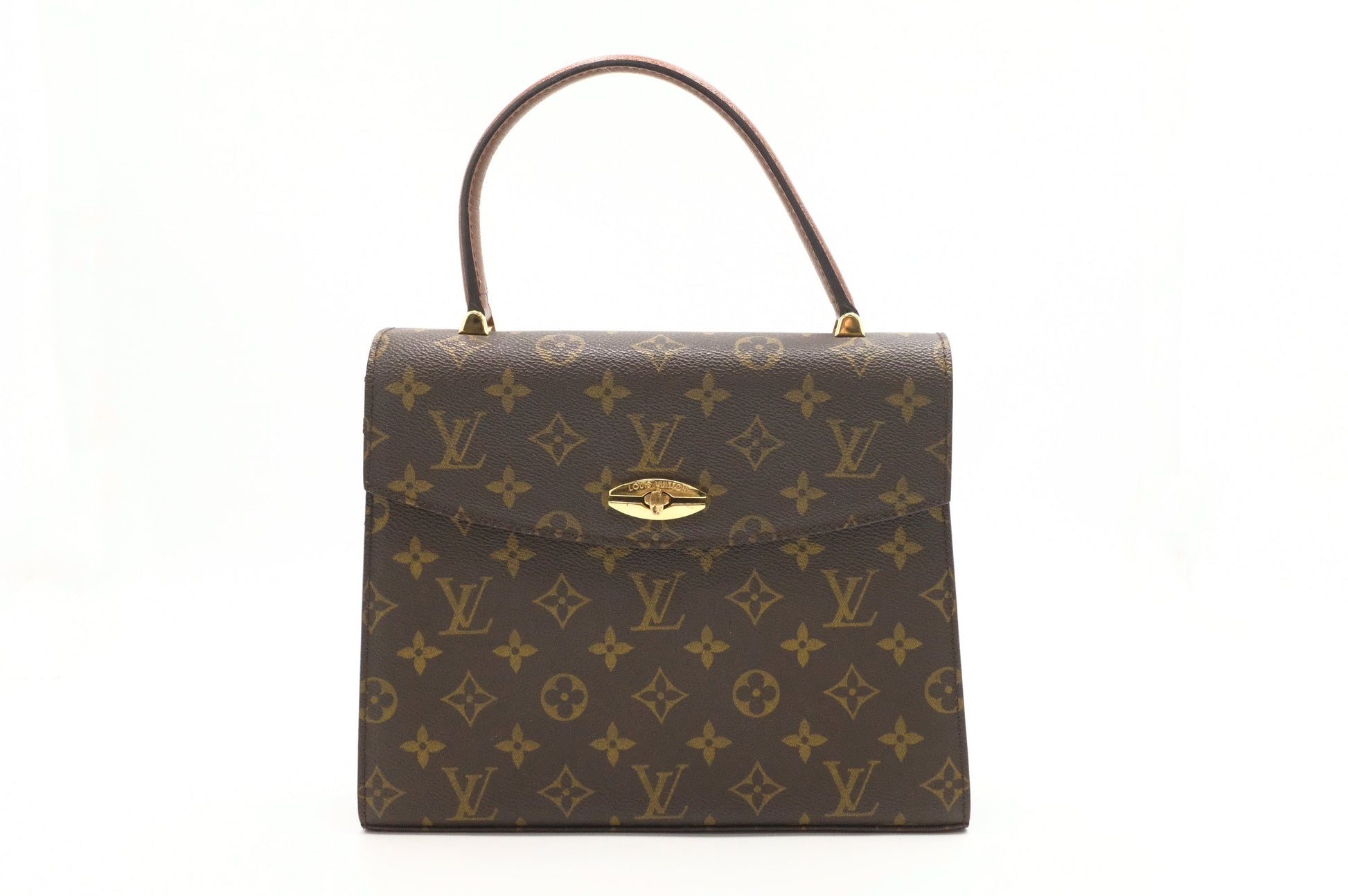 Louis Vuitton Malesherbes Monogram Canvas Handbag