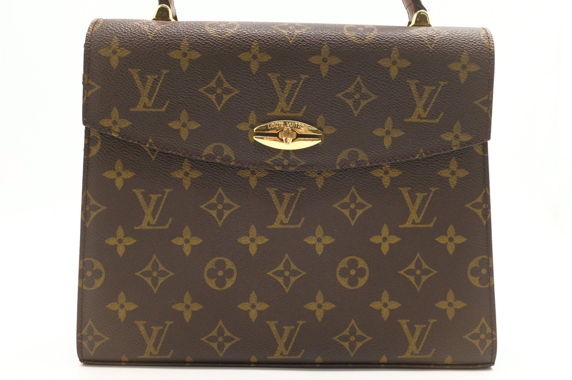 Louis Vuitton Malesherbes Monogram Canvas Handbag