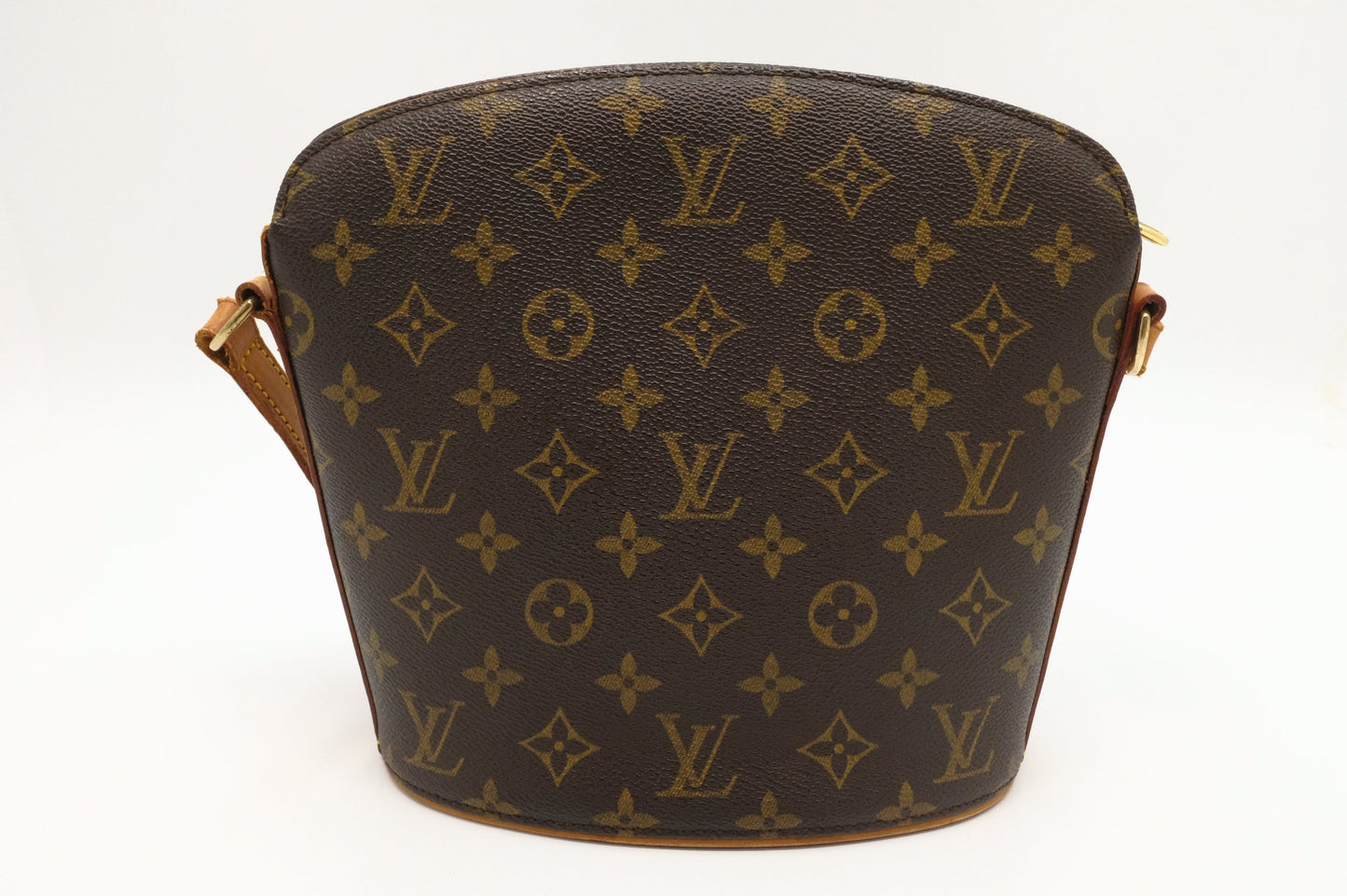 Louis Vuitton Drouot Monogram Canvas Handbag Canvas 6