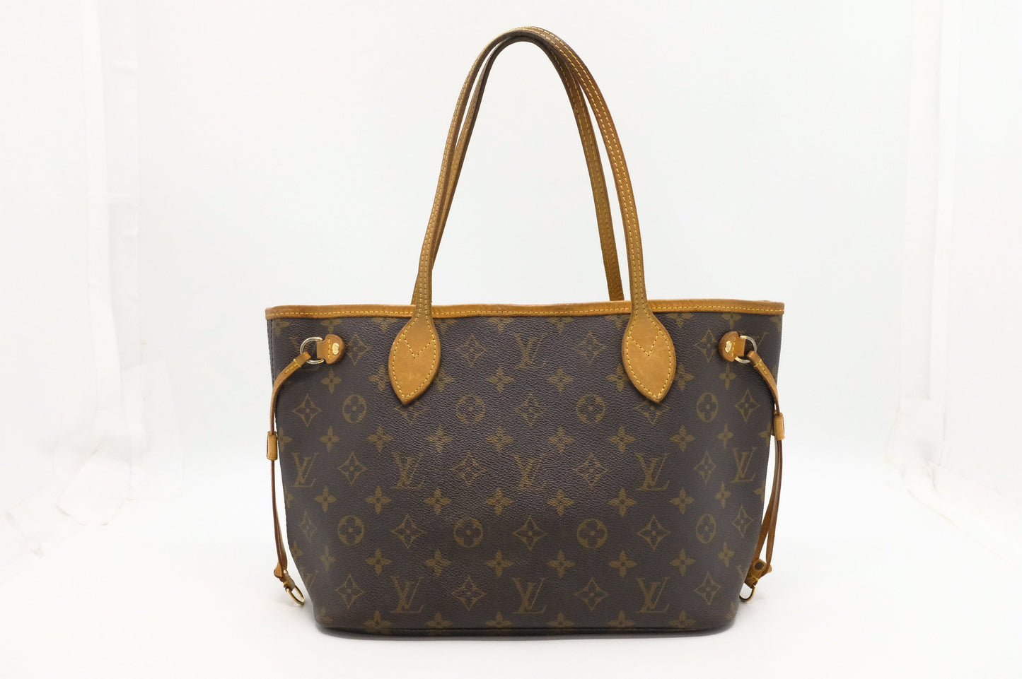 Louis Vuitton Neverfull PM Monogram Canvas Tote Bag Canvas 3
