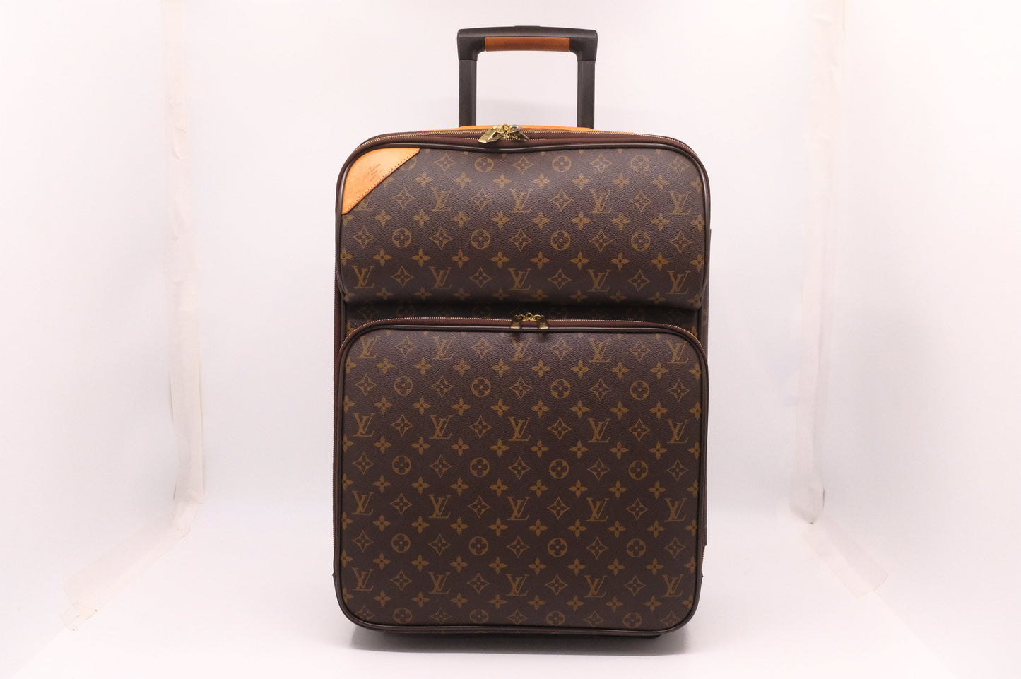 Louis Vuitton Pegase 55 Monogram Canvas Handbag Canvas 4