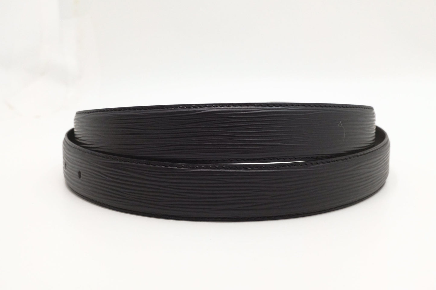 Louis Vuitton Belt Epi Leather Black Leather 3