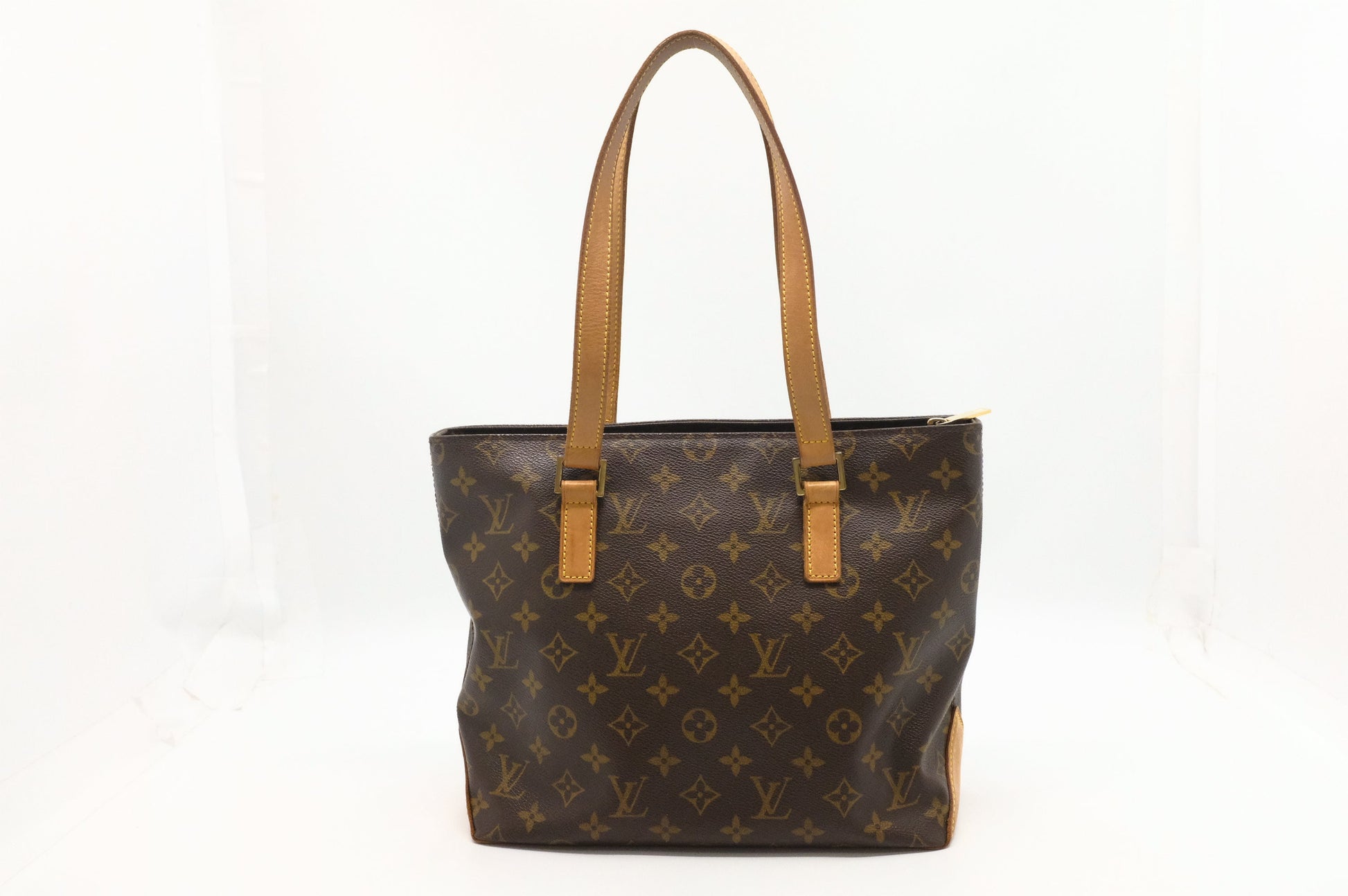 Louis Vuitton Cabas Piano Monogram Canvas Handbag Canvas 3
