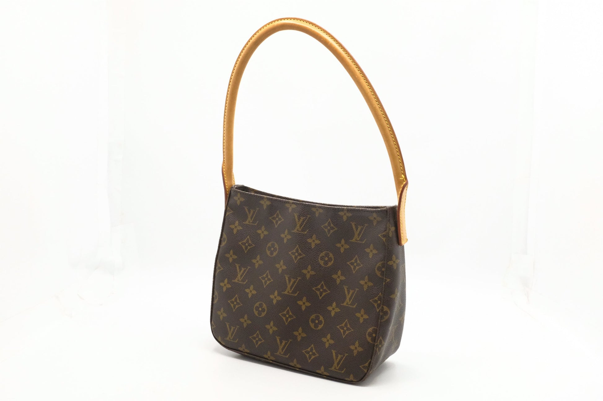 Louis Vuitton Looping MM Monogram Canvas Handbag Canvas 1