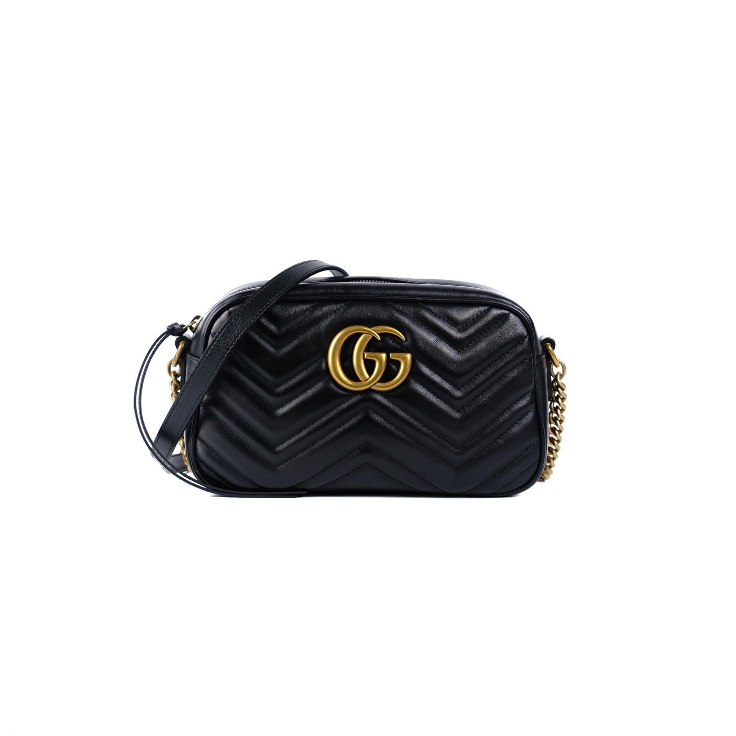 Gucci Marmont Camera Crossbody Black Small Crossbody Bag Black Crossbody