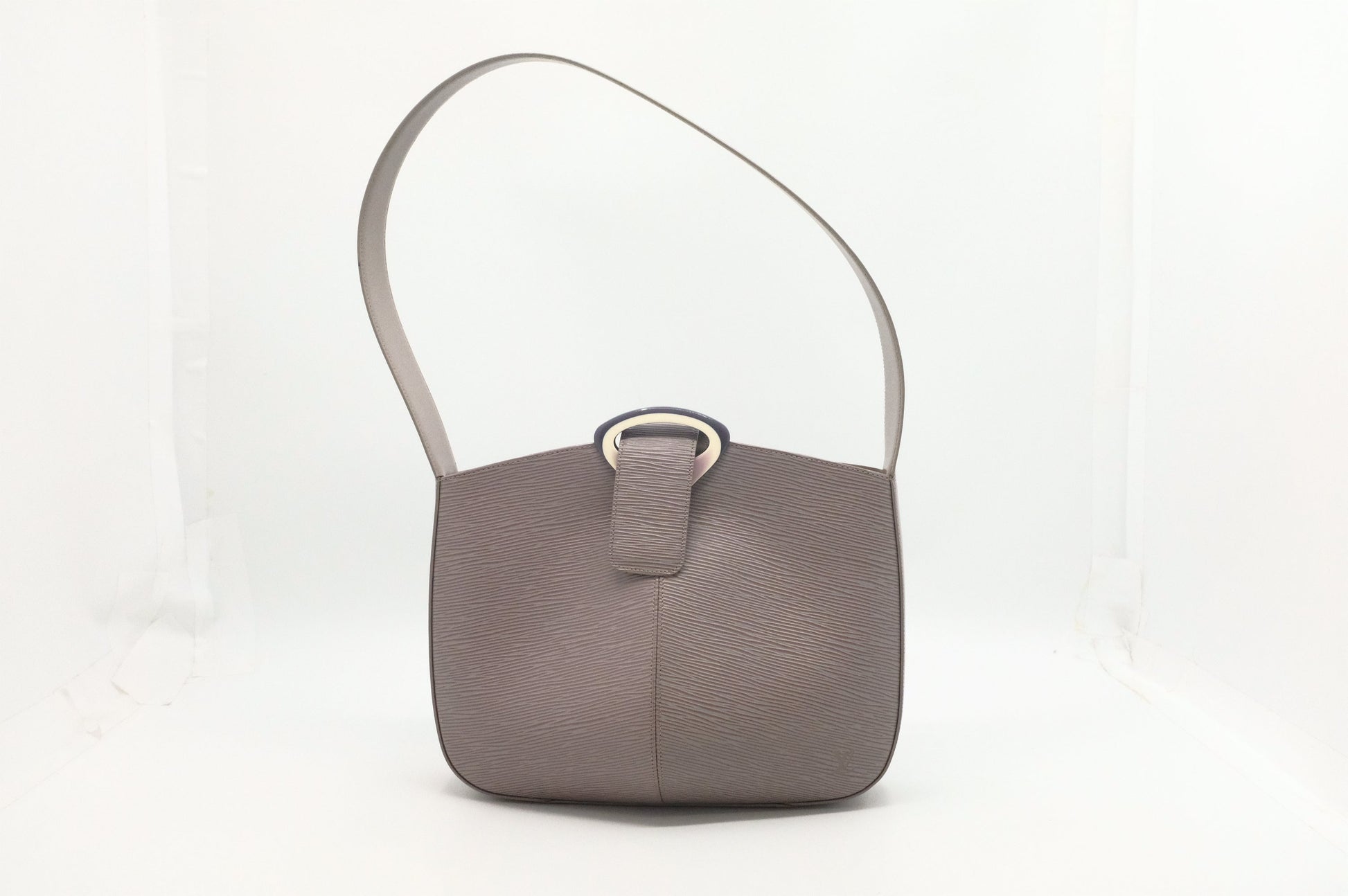 Louis Vuitton Reverie Lilac Leather Epi Handbag
