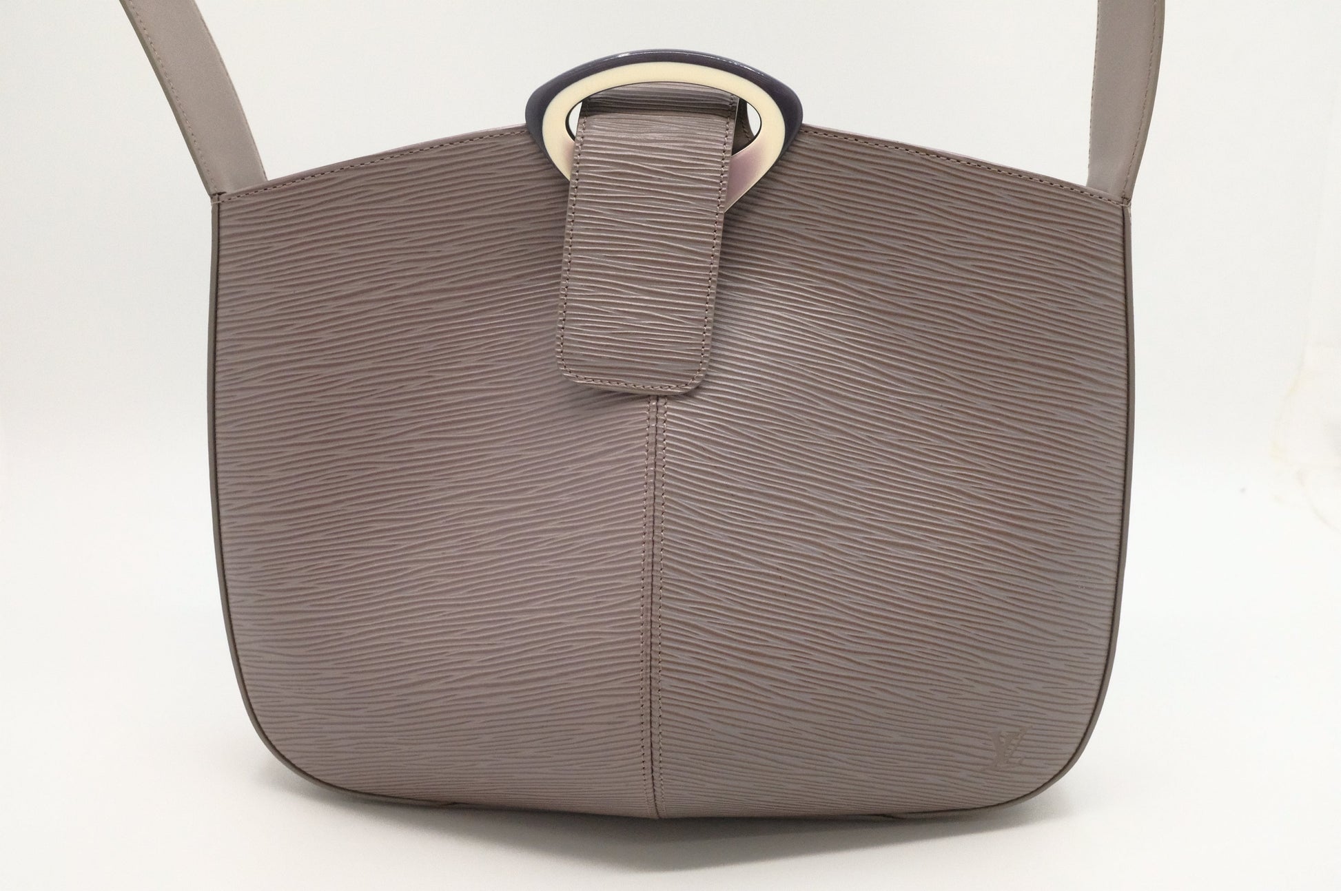 Louis Vuitton Reverie Lilac Leather Epi Handbag