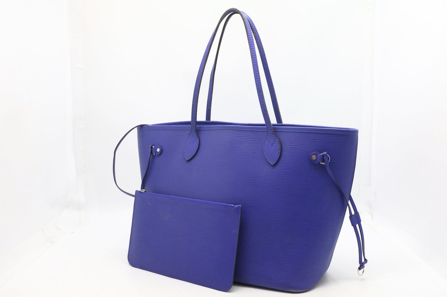 Louis Vuitton Neverfull MM Purple Epi Leather Tote Bag