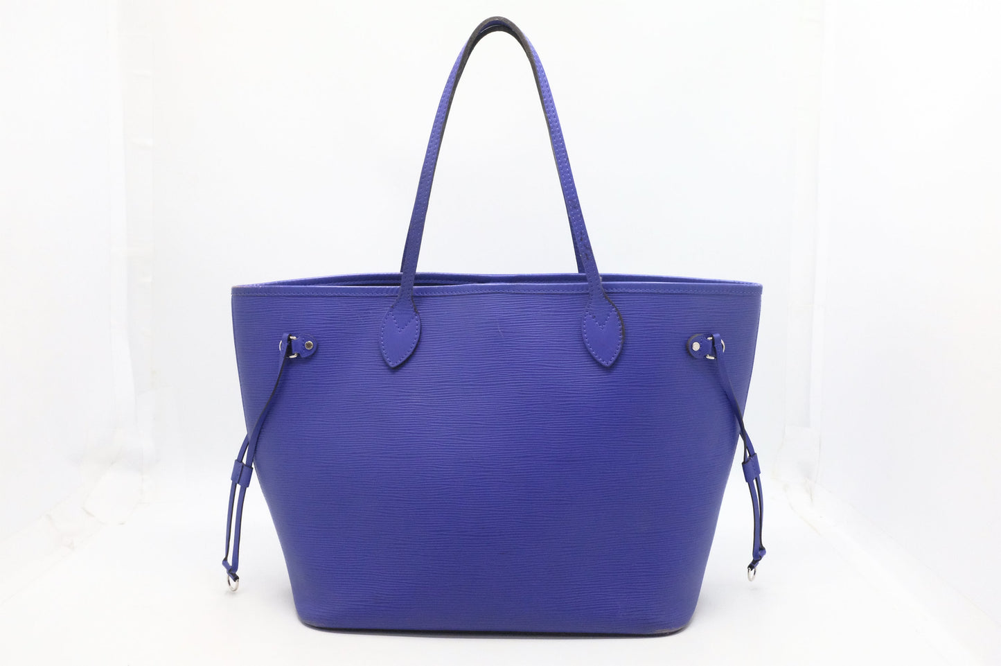 Louis Vuitton Neverfull MM Purple Epi Leather Tote Bag