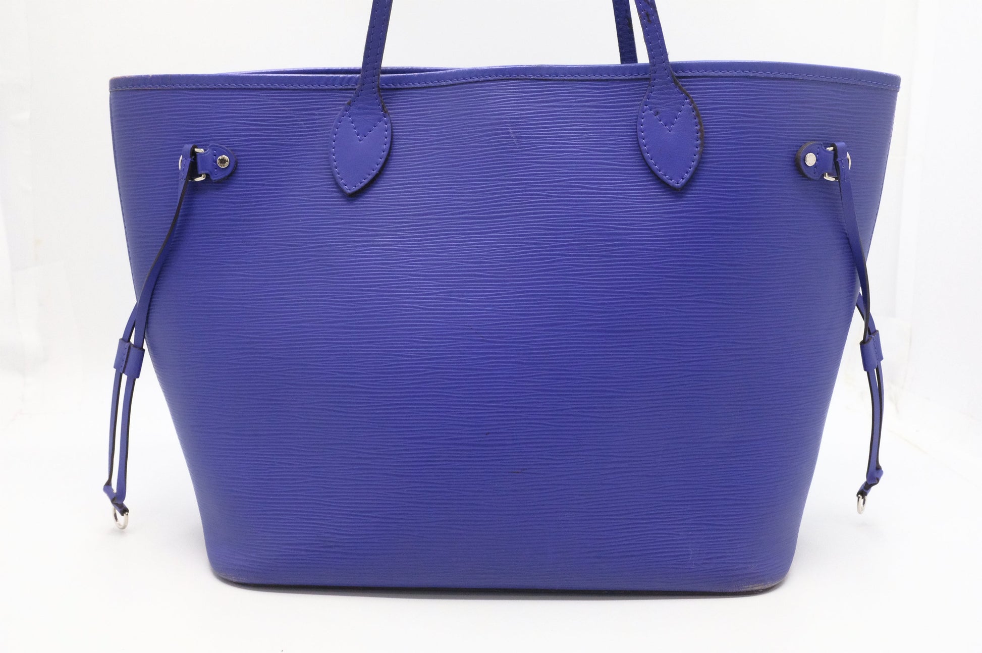 Louis Vuitton Neverfull MM Purple Epi Leather Tote Bag