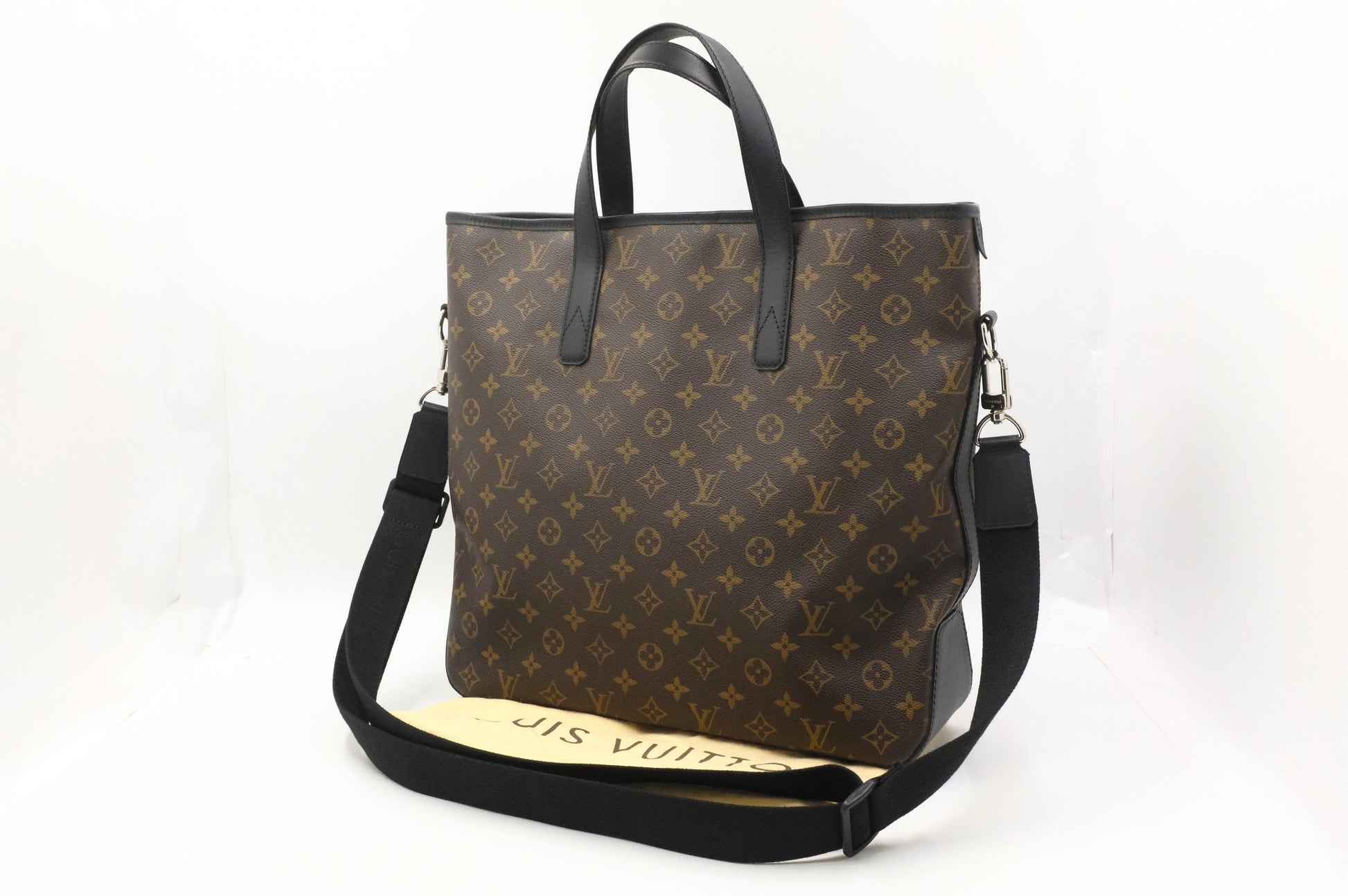 Louis Vuitton Davis Macassar Monogram Canvas Handbag